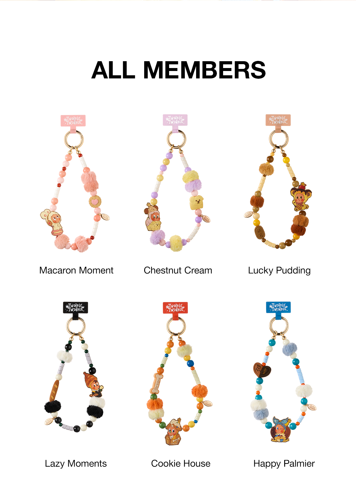 新品Twinkle Savor the Moment phone charm Twinkle Twinkle Savor the Moment Series-Phone Charm Blind Box