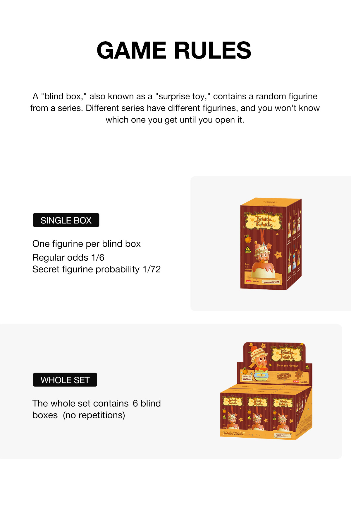 POP NOW:Twinkle Twinkle Savor the Moment Series-Night Light