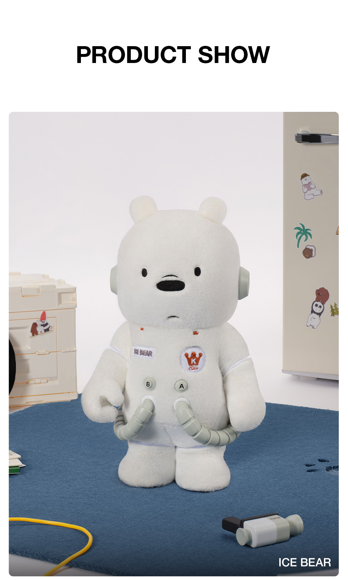 その他 MEGA SPACE MOLLY 400% WE BARE BEARS MEGA SPACE MOLLY 400% WE BARE BEARS - POP MART (Japan)