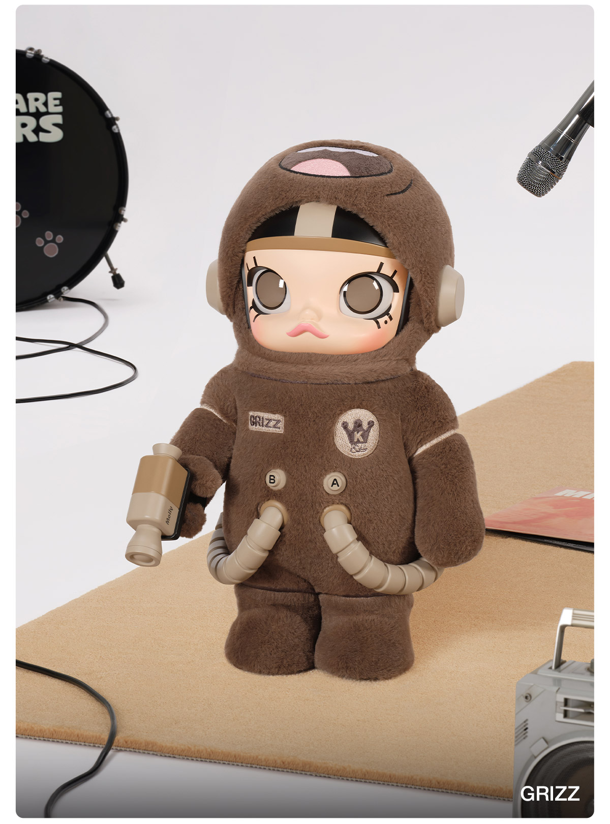 MEGA SPACE MOLLY 400% WE BARE BEARS - POP MART (Japan)