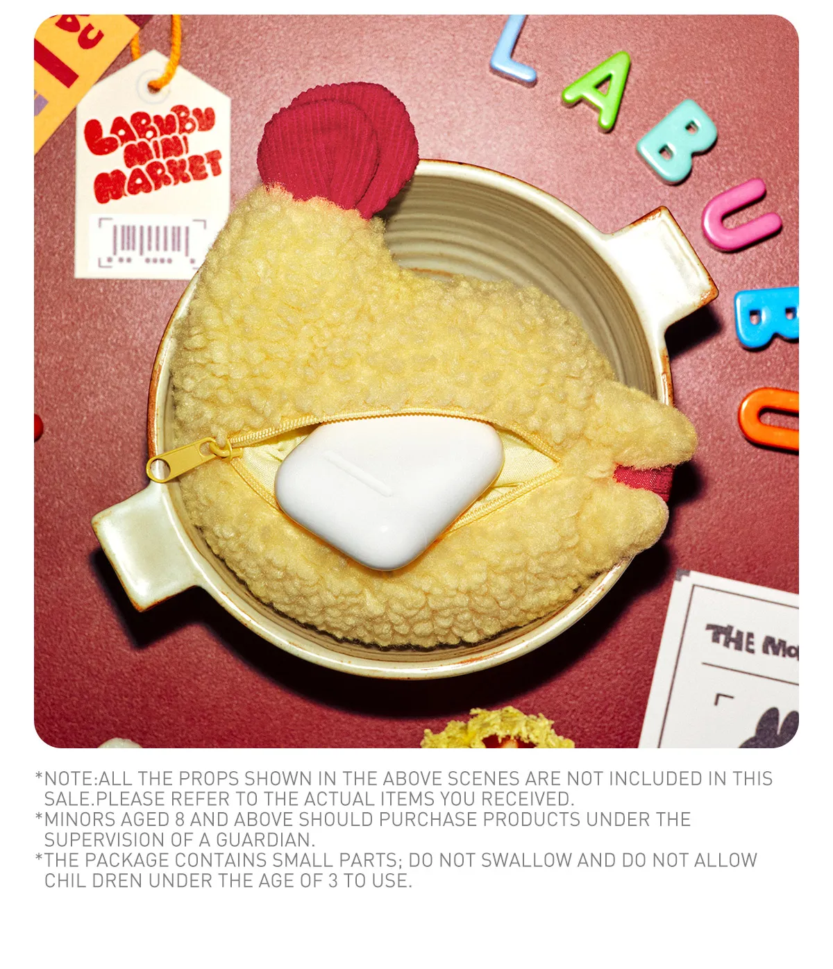 THE MONSTERS Wacky Mart Series-Earphone Case - POP MART (New Zealand)