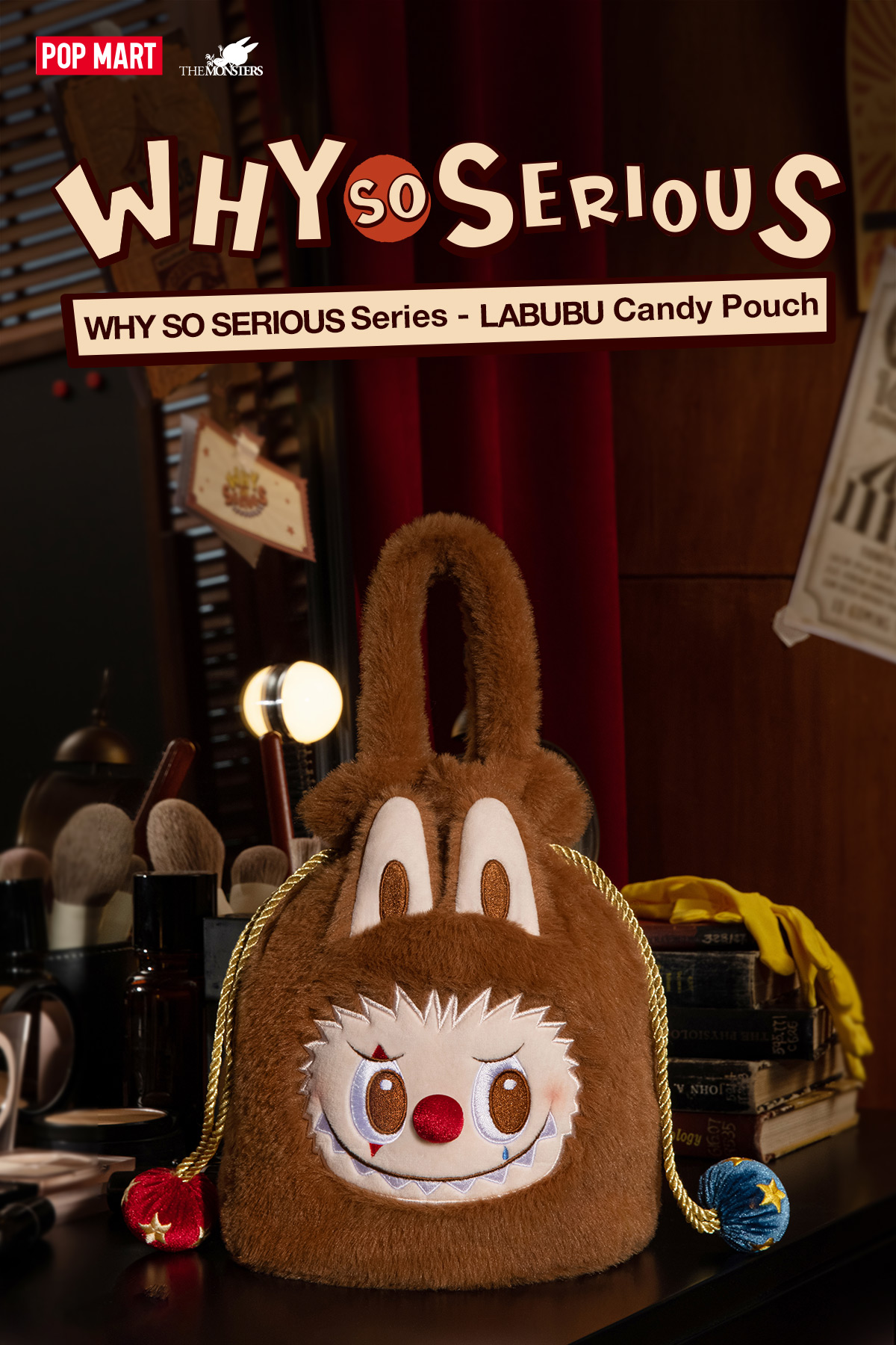 【正規品】WHY SO SERIOUS ラブブキャンディーポーチ エビフライ 楽天市場】WHY SO SERIOUS シリーズ LABUBU キャンディーポーチ