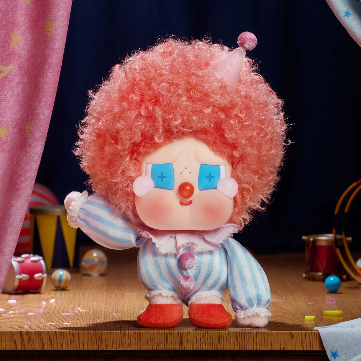 正規品POPMART Why so serious+Cry baby 6点set WHY SO SERIOUS SERIES-CRYBABY Vinyl Plush Blister Pack - POP MART