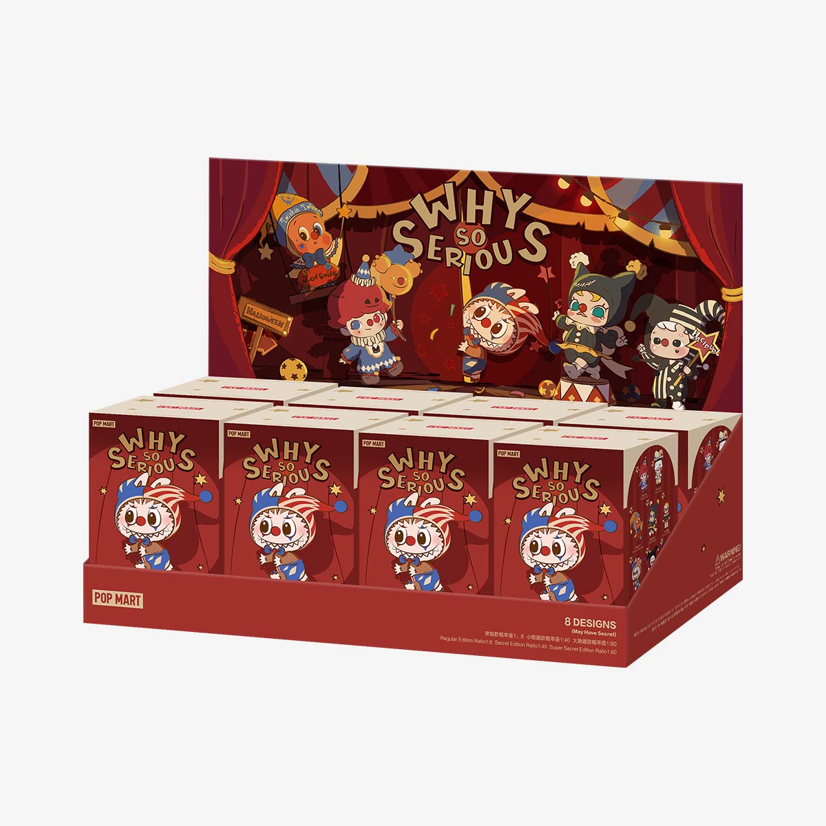 WHY SO SERIOUS SERIES-CRYBABY Vinyl Plush Blister Pack - POP