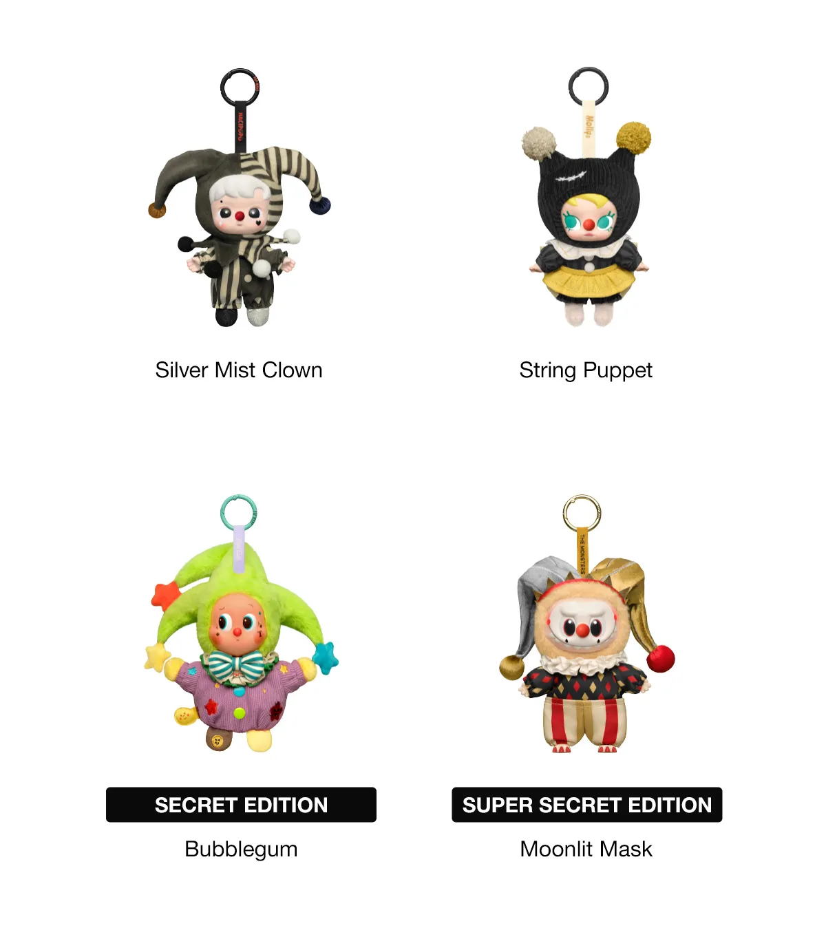 POP NOW:WHY SO SERIOUS Series-Vinyl Plush Pendant Blind Box-Copy 