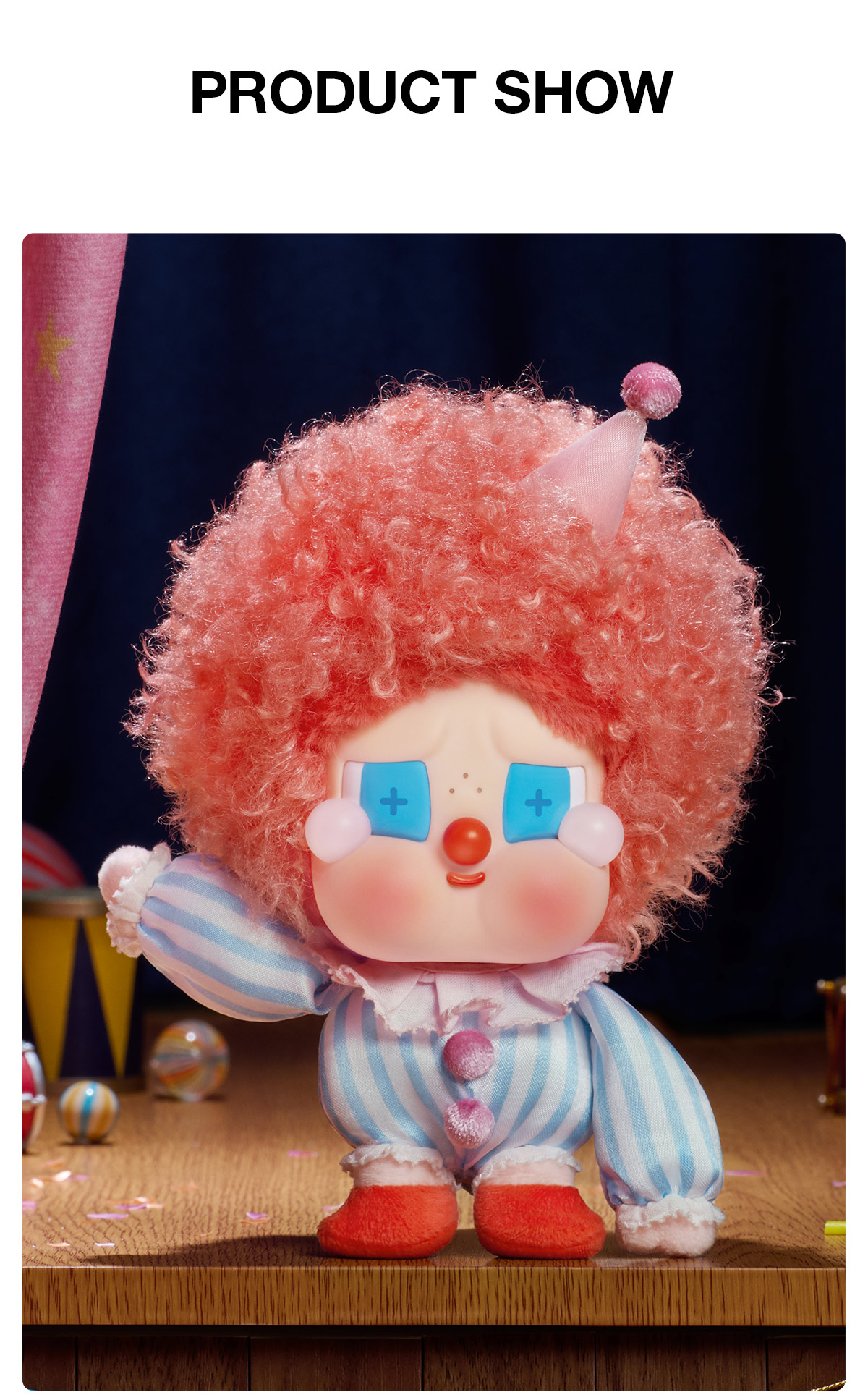 WHY SO SERIOUS SERIES-CRYBABY Vinyl Plush Blister Pack - POP MART