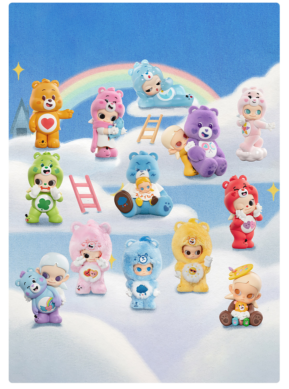 POPMART Zsiga × CareBears 3体セット Zsiga × Care Bears シリーズ - POP MART (France)