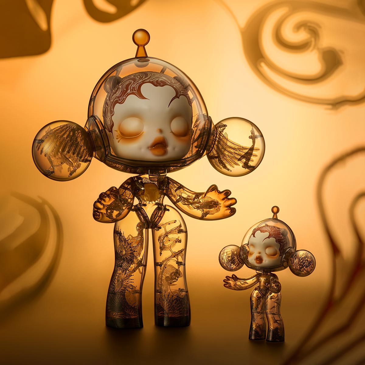 確認用 popmart MEGA α SKULLPANDA 400% Wu Jian'an-The Heaven of Nine Levels