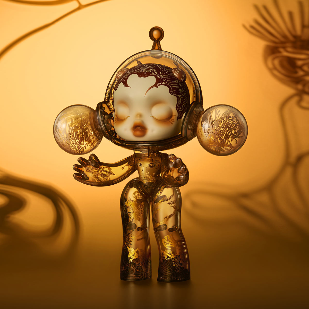 MEGA α SKULLPANDA 400% Wu Jian'an-The Heaven of Nine Levels