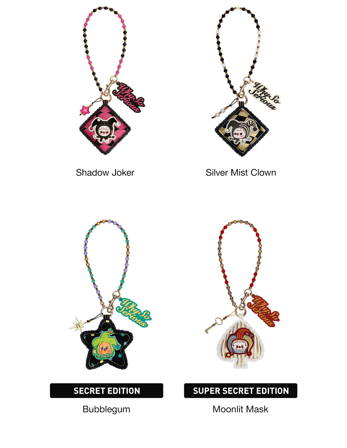 WHY SO SERIOUS Series-Pendant Chain Blind Box - POP MART (South Korea)