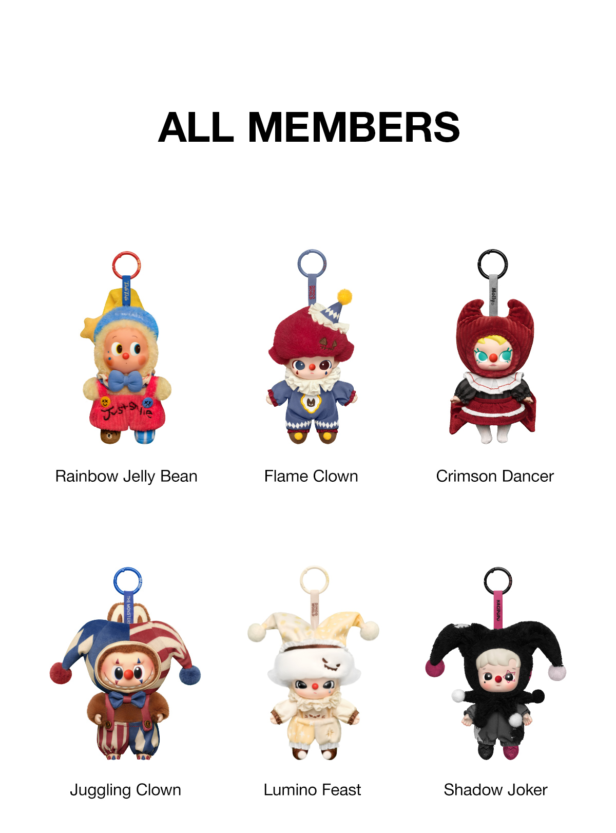 POP MART [正規品] WHY SO SERIOUS アソートボックス WHY SO SERIOUS Series Vinyl Plush Pendant Blind Box by POP MART