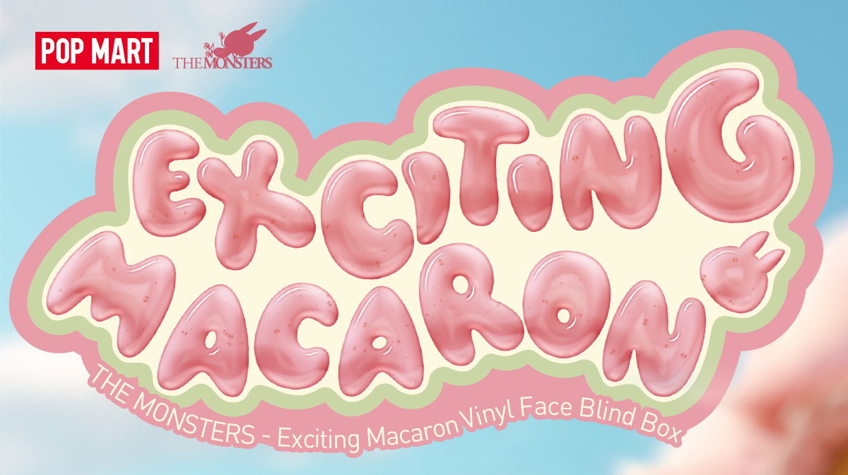 【正規品】THE MONSTERS ラププ Exciting Macaron THE MONSTERS - Tasty Macarons Vinyl Face Blind Box | Blind