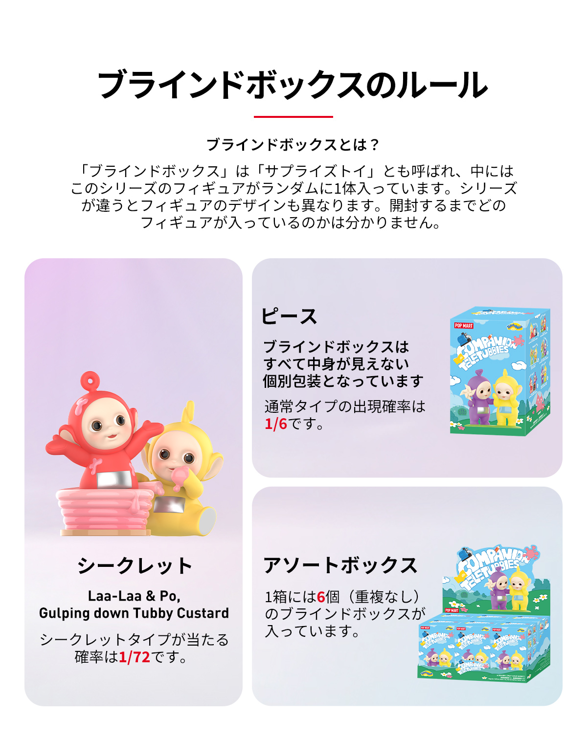 Teletubbies Companion Series Figures - POP MART (Japan)