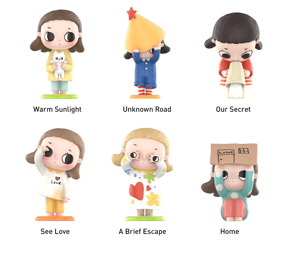 Nyota's Fluffy Life Series Figures - POP MART (Japan)