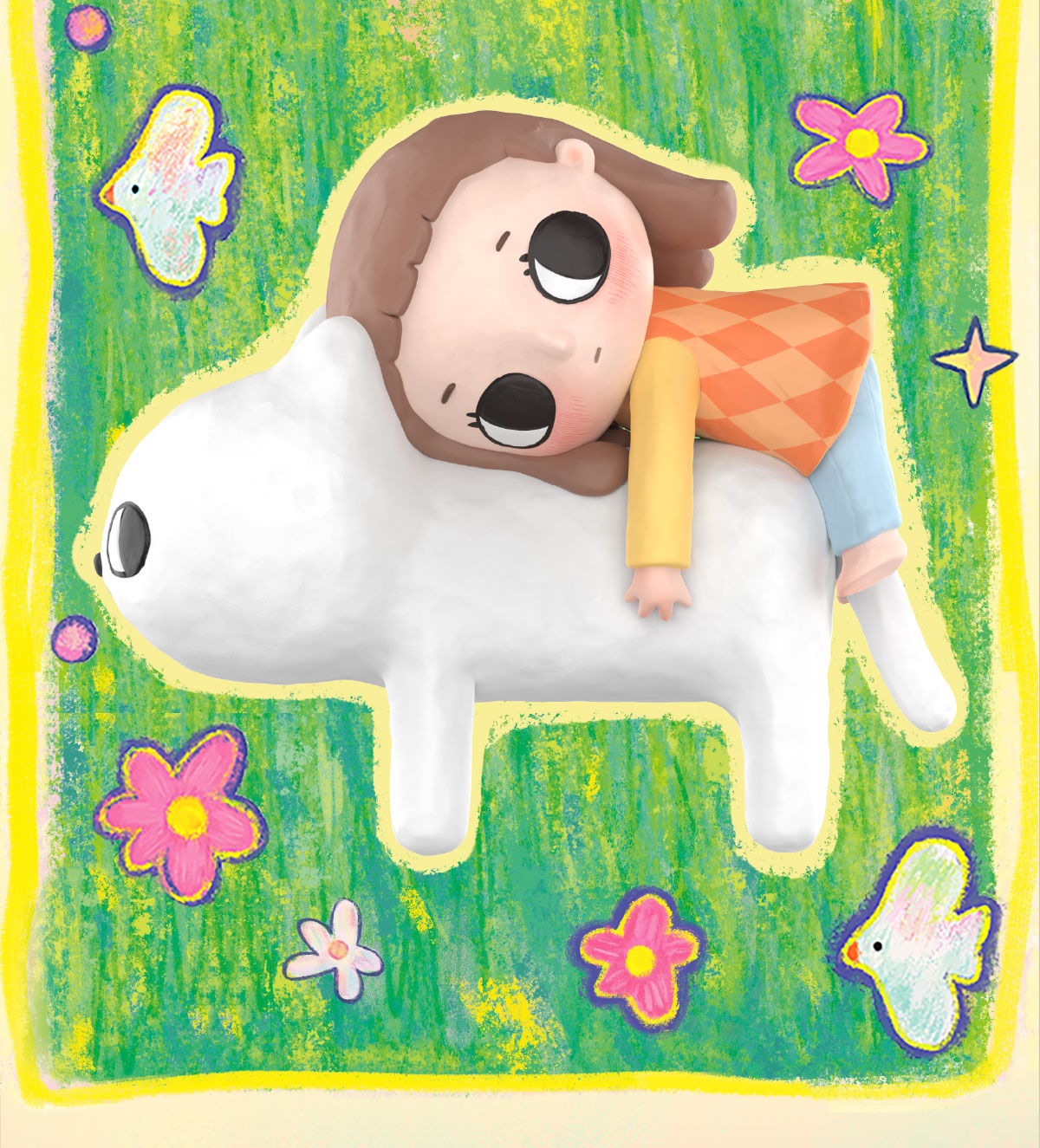 Nyota's Fluffy Life Series Figures - POP MART (Japan)