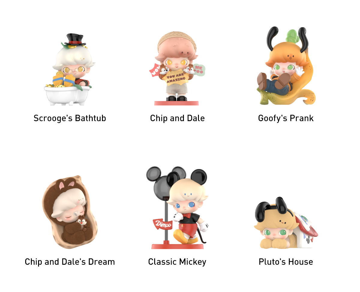 DIMOO WORLD x DISNEY シリーズセット 楽天市場】DIMOO WORLD × DISNEY シリーズ【アソートボックス