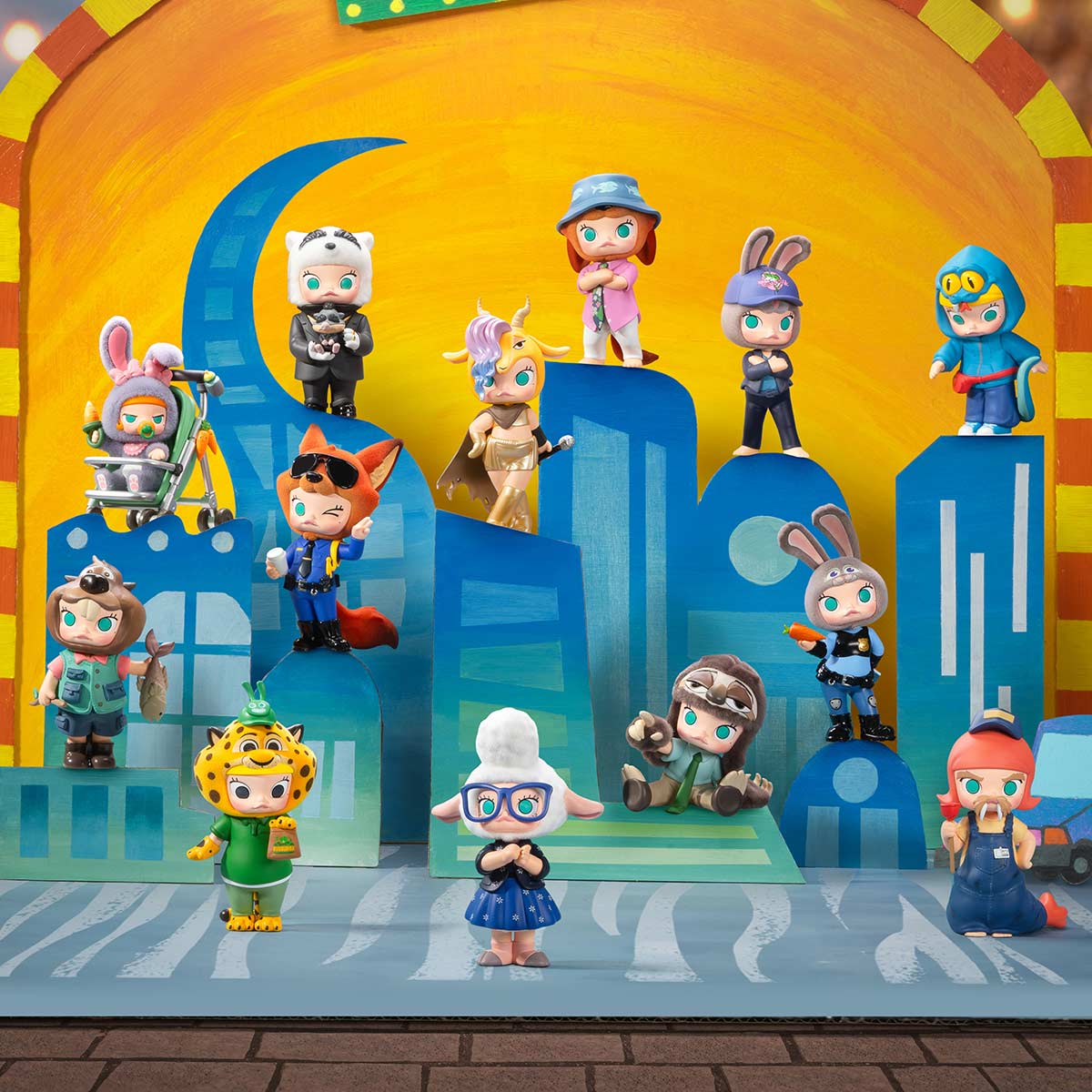 MOLLY × Zootopia Co-branded Series Figures - POP MART