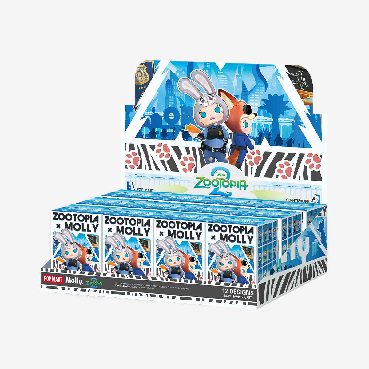 POPMART MOLLY x ズートピア コラボシリーズ　6点セット MOLLY x ズートピア コラボシリーズ - POP MART (Finland)