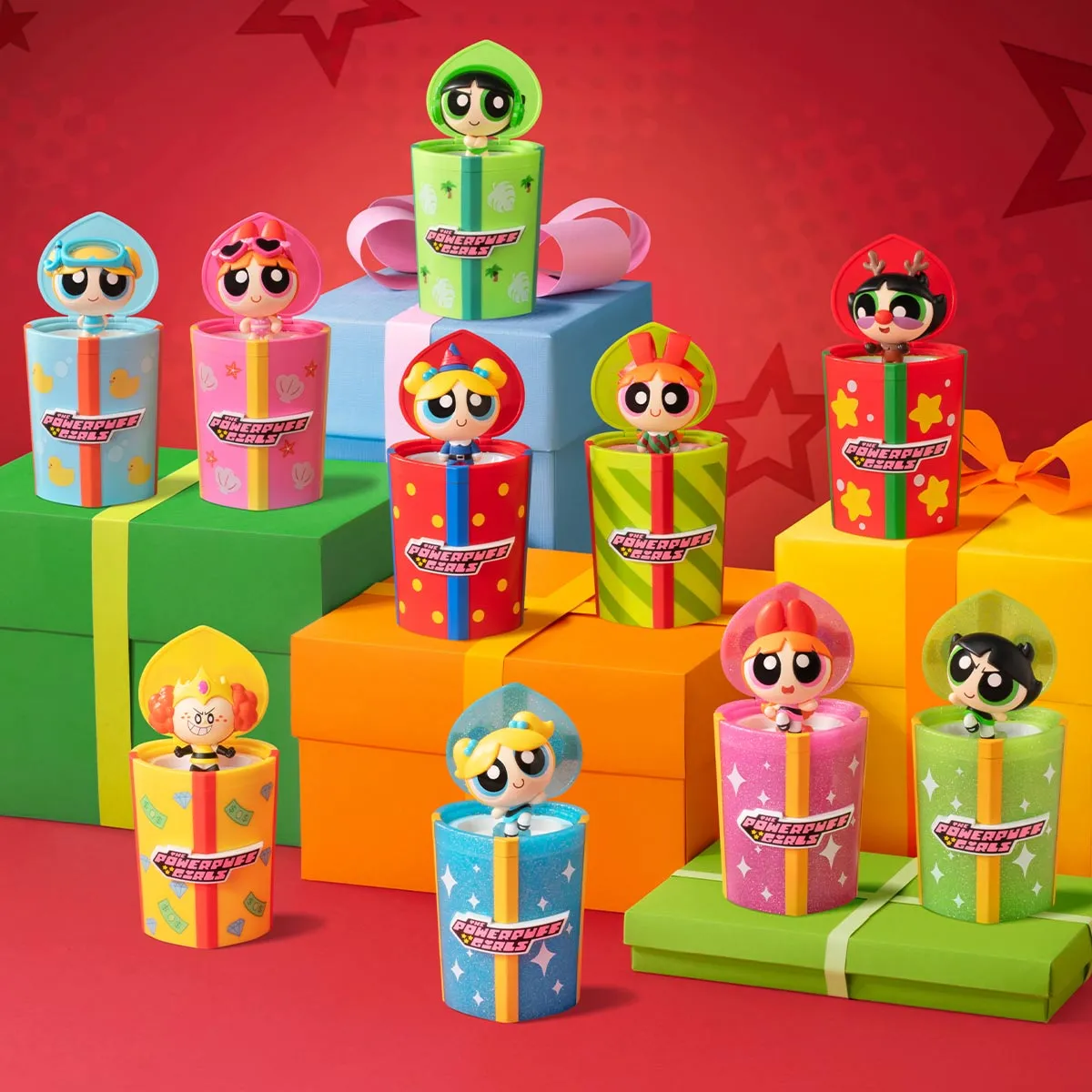 The Powerpuff Girls Party Surprise Series Figures - POP MART 