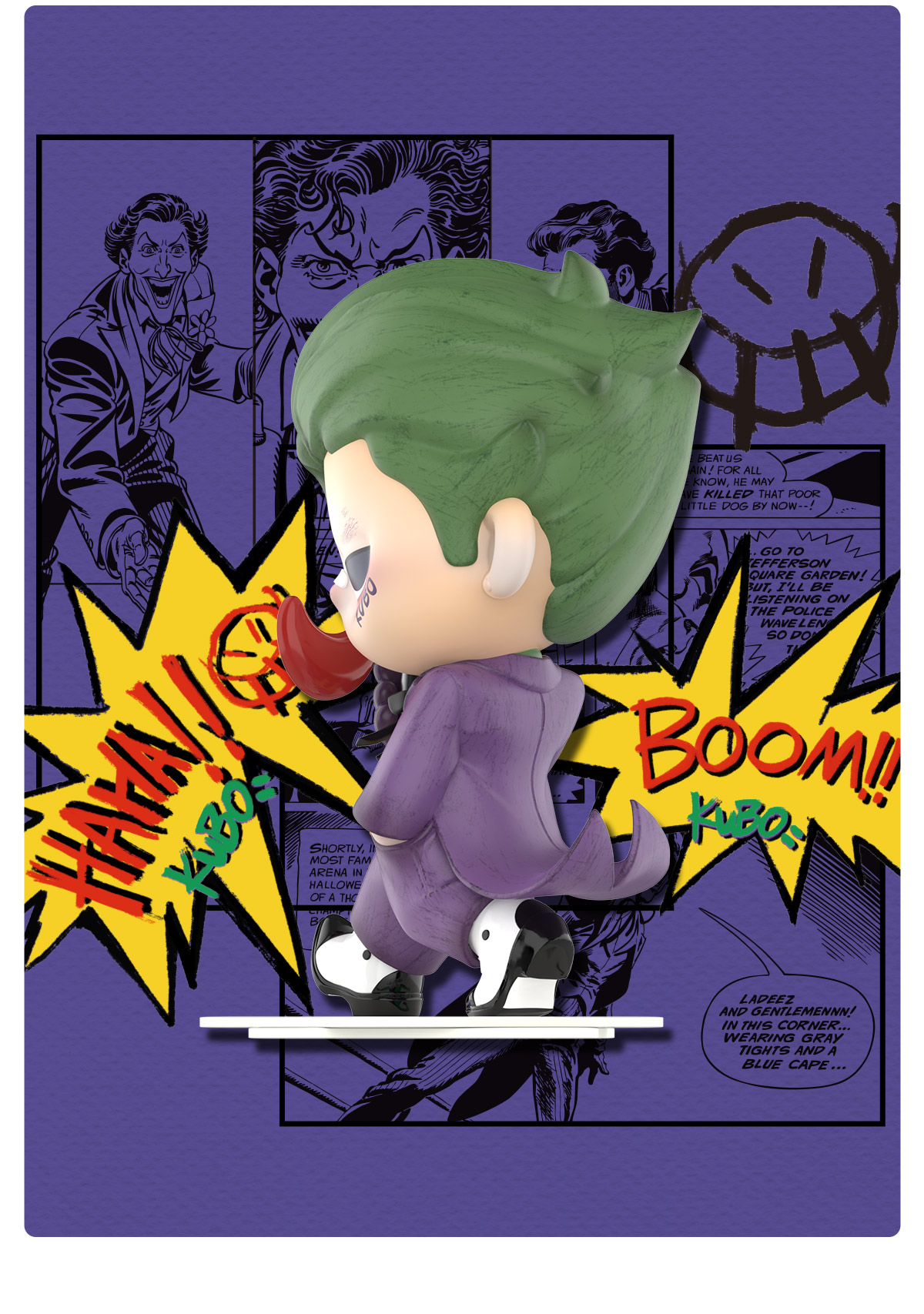 ポップマート　POPMART The Joker KUBO ビッグサイズ　正規品 POPMART The Joker KUBO ビッグサイズ ポップマート - メルカリ