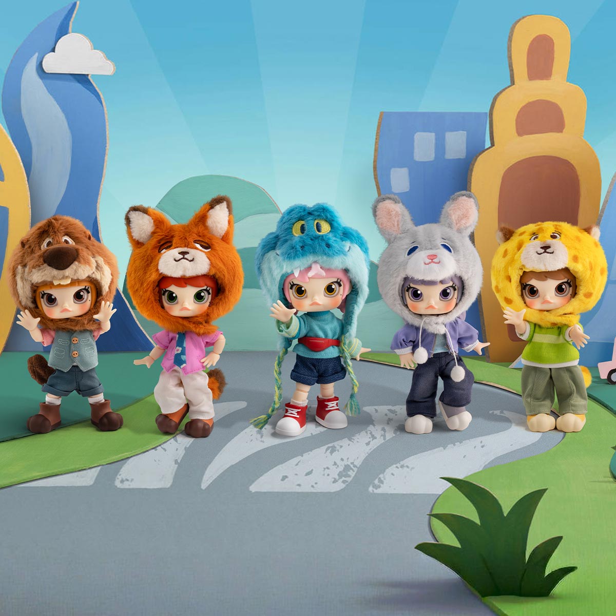 MOLLY ズートピア2シリーズ1/12 アクションフィギュア - POP MART