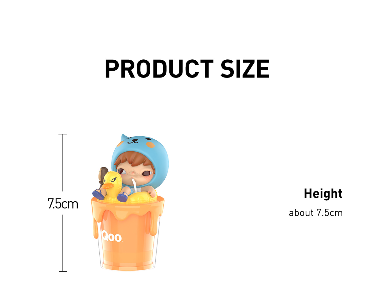 Hirono × Qoo Blush with Qoo Figure - POP MART (Singapore)