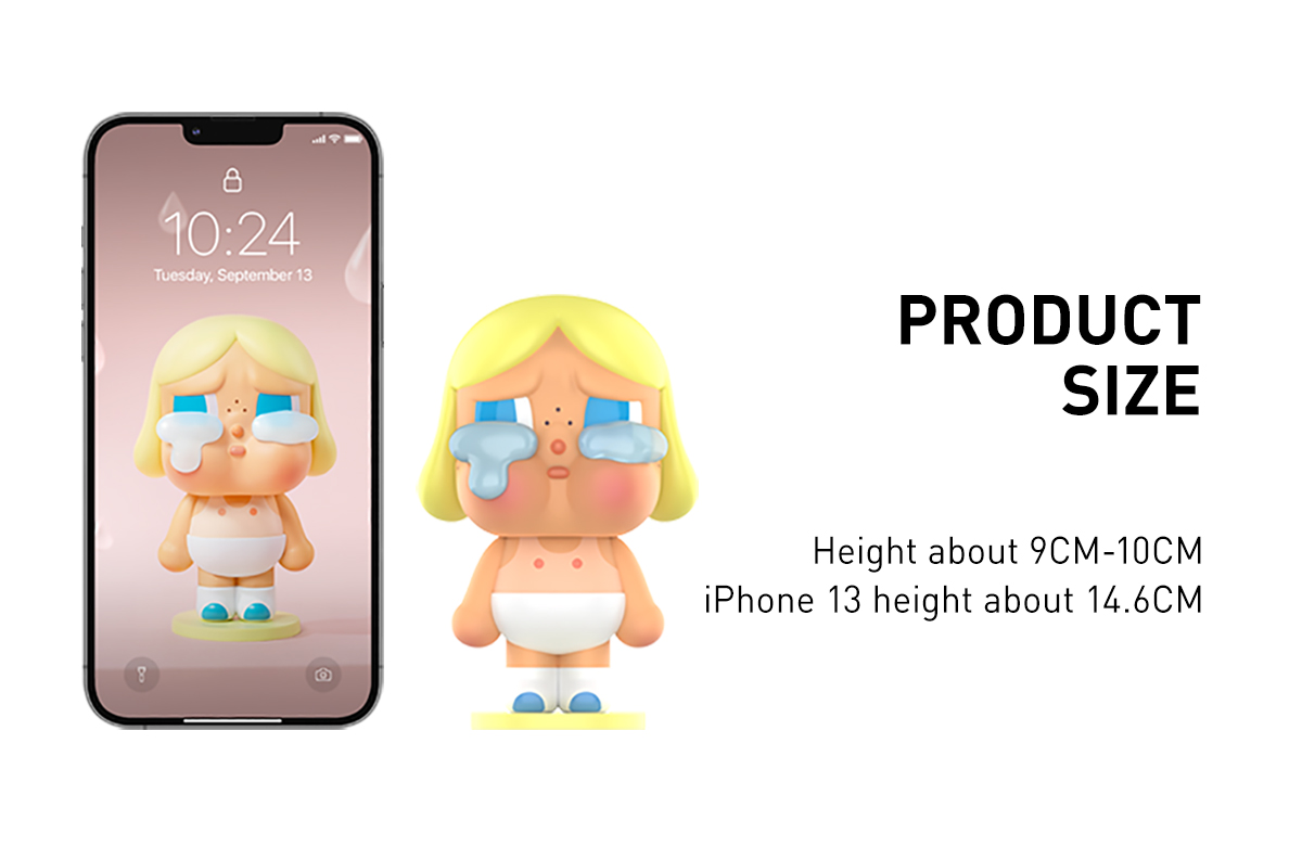 iPhoneアクセサリー POP MART Crying Again iPhone 13 Pro Max CRYBABY Crying Again Series-Phone Case - POP MART (United States)