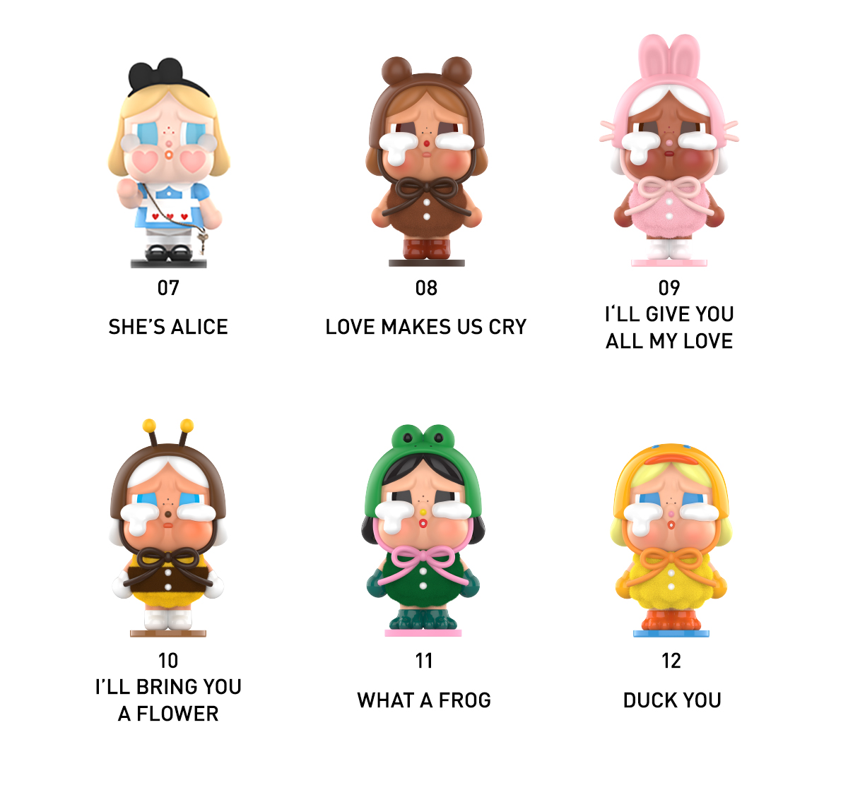 POP NOW:CRYBABY Crying Again Series Figures - POP MART (New Zealand)