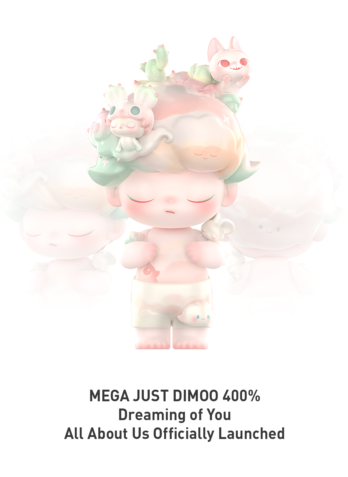 MEGA JUST DIMOO 400% Dreaming of You - POP MART (Italy)