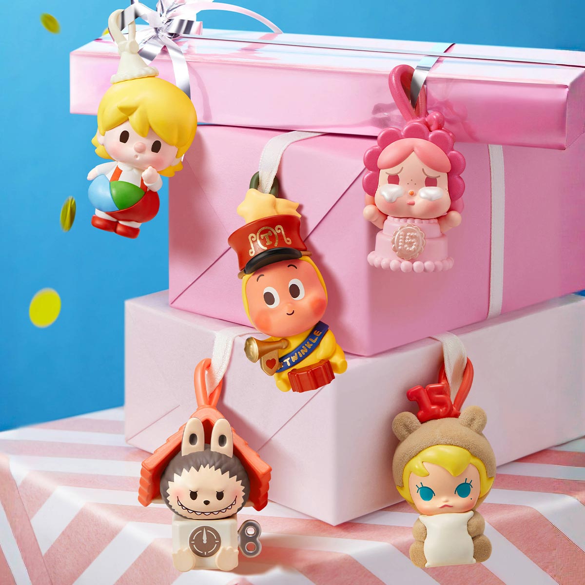 POP MART 15周年記念 POPBEAN セット POP MART 15周年記念 POPBEAN セット popmart popbean set collection