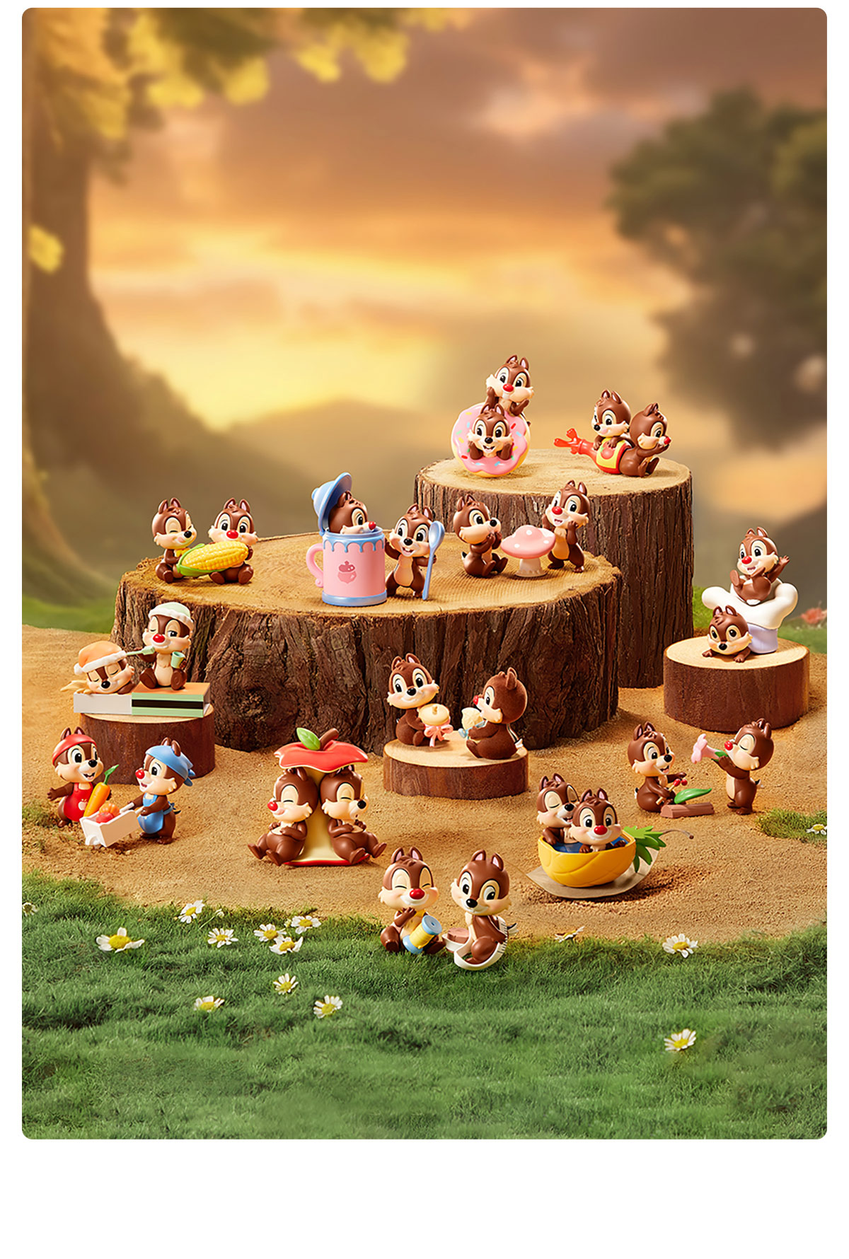 Disney Chip 'N' Dale Fun-loving Brothers Series Figures - POP MART