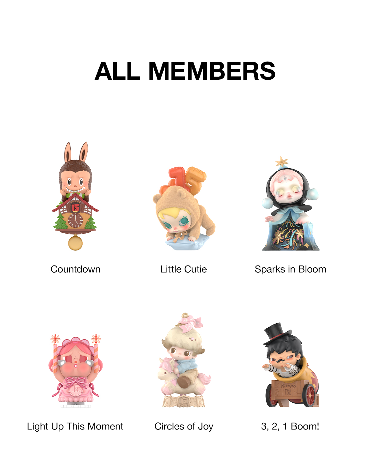 POP NOW:Celebrating the Moment POP MART 15th Anniversary Series