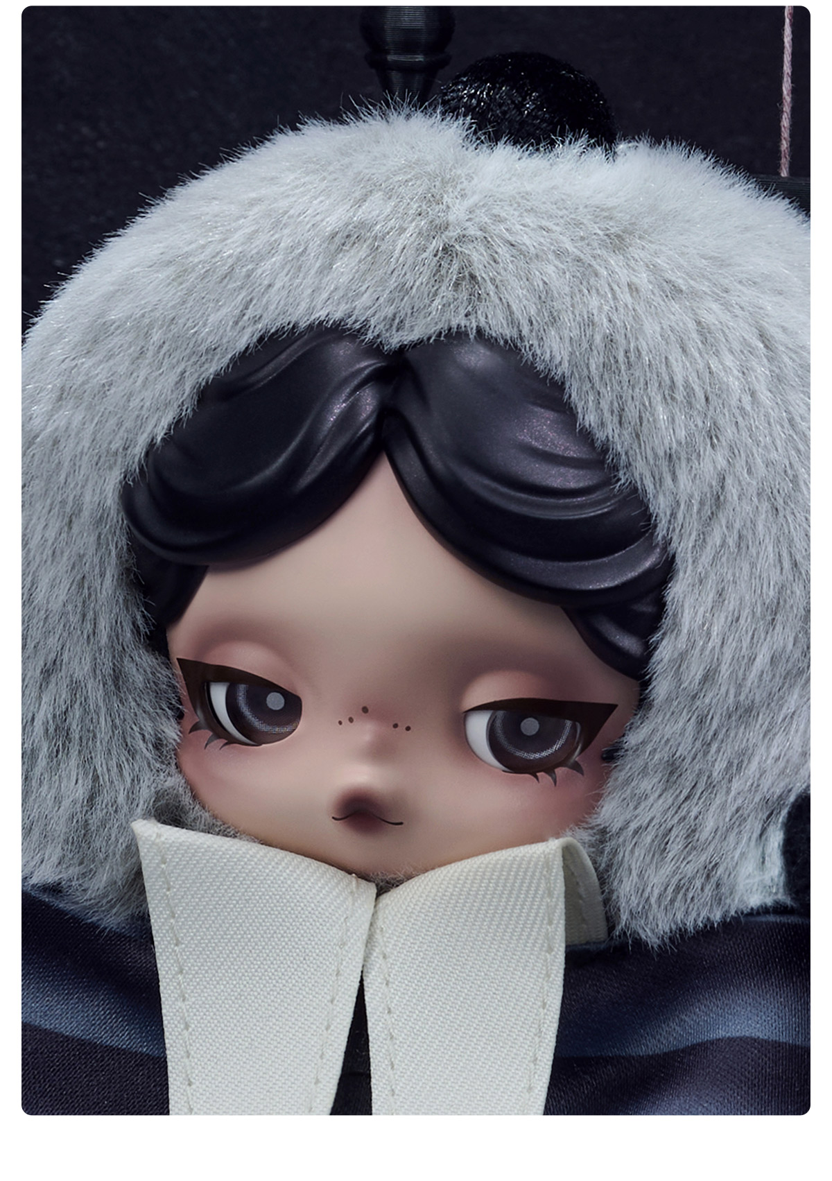 SKULLPANDA x Wednesday ぬいぐるみ (ネヴァーモア学園制服バージョン