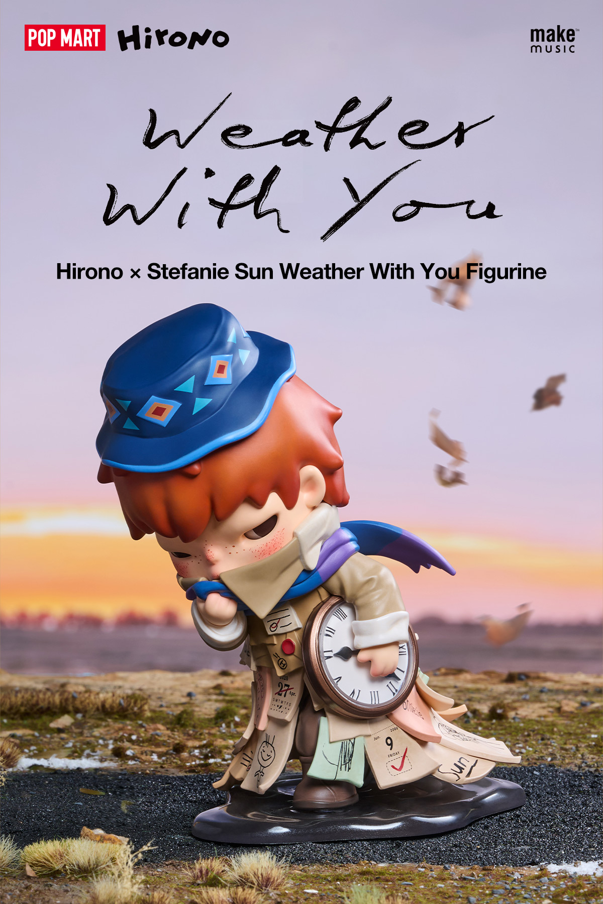 Hirono × Stefanie Sun Weather With You Figurine - POP MART (Japan)