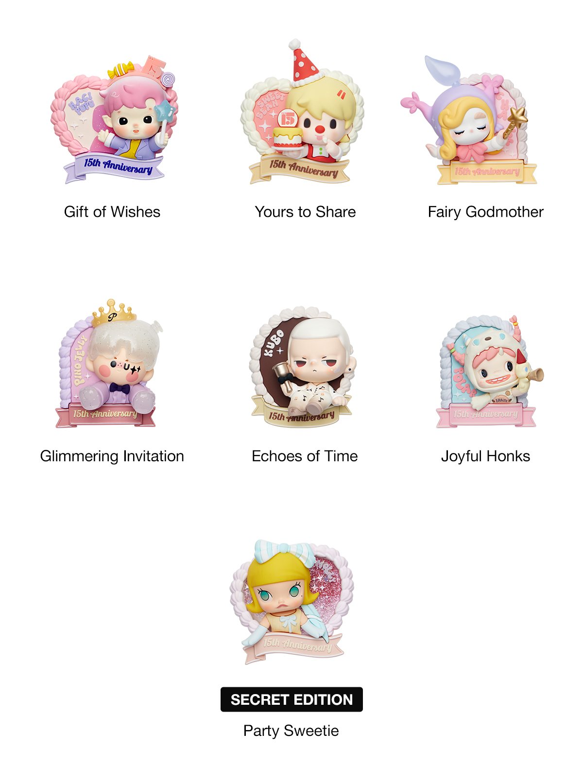 POP NOW:Let's celebrate POP MART 's 15th Anniversry Series