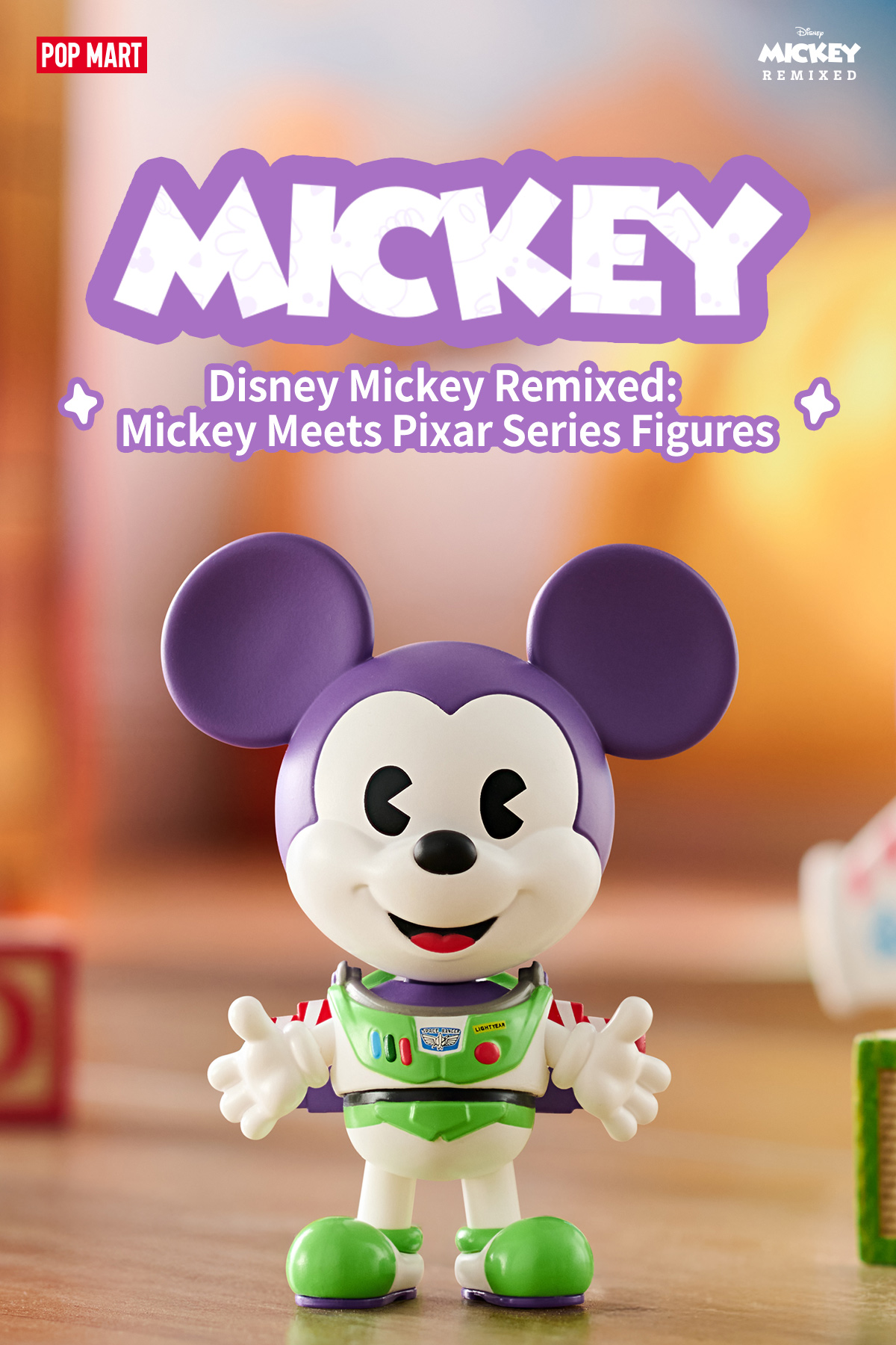 Disney Mickey Remixed: Mickey Meets Pixar シリーズ - POP MART (Japan)