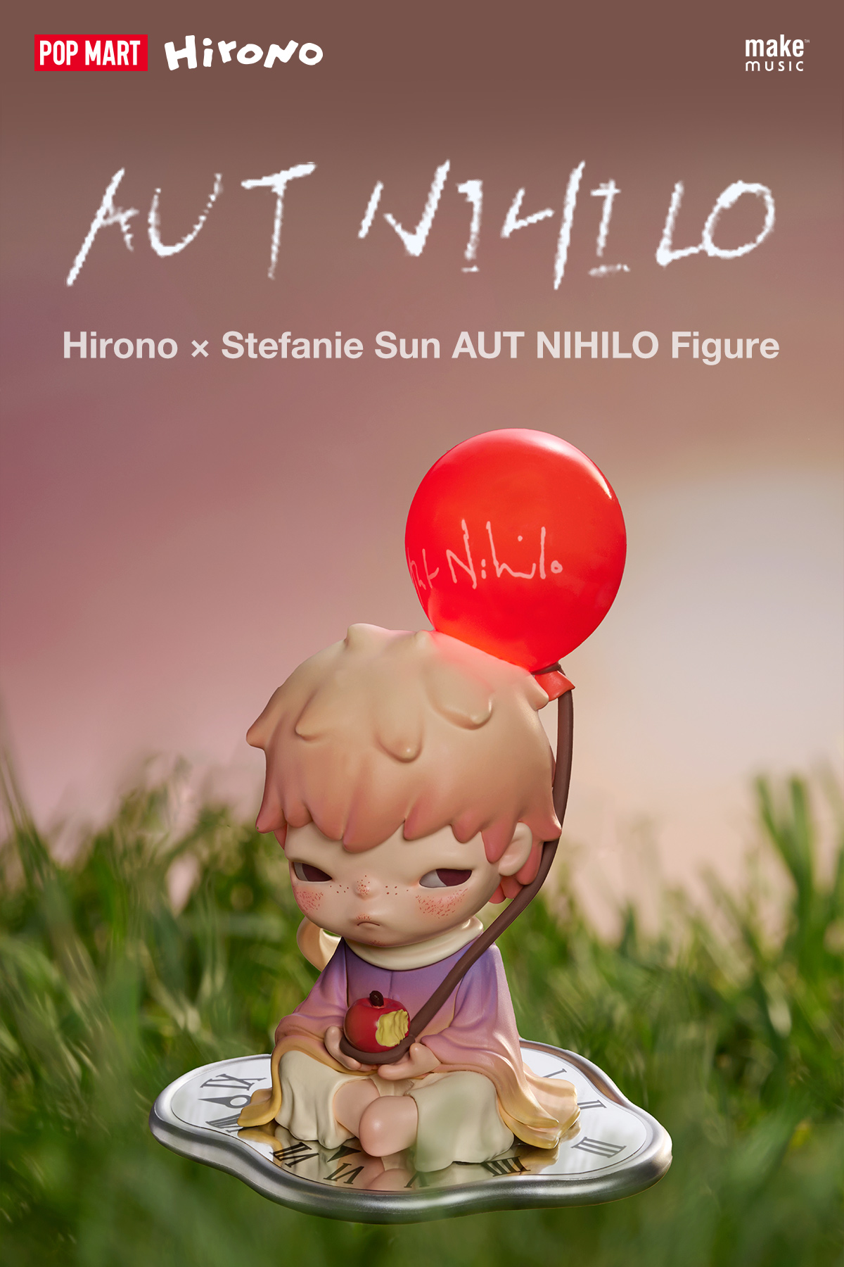 Hirono × Stefanie Sun AUT NIHILO Figure - POP MART (Singapore)