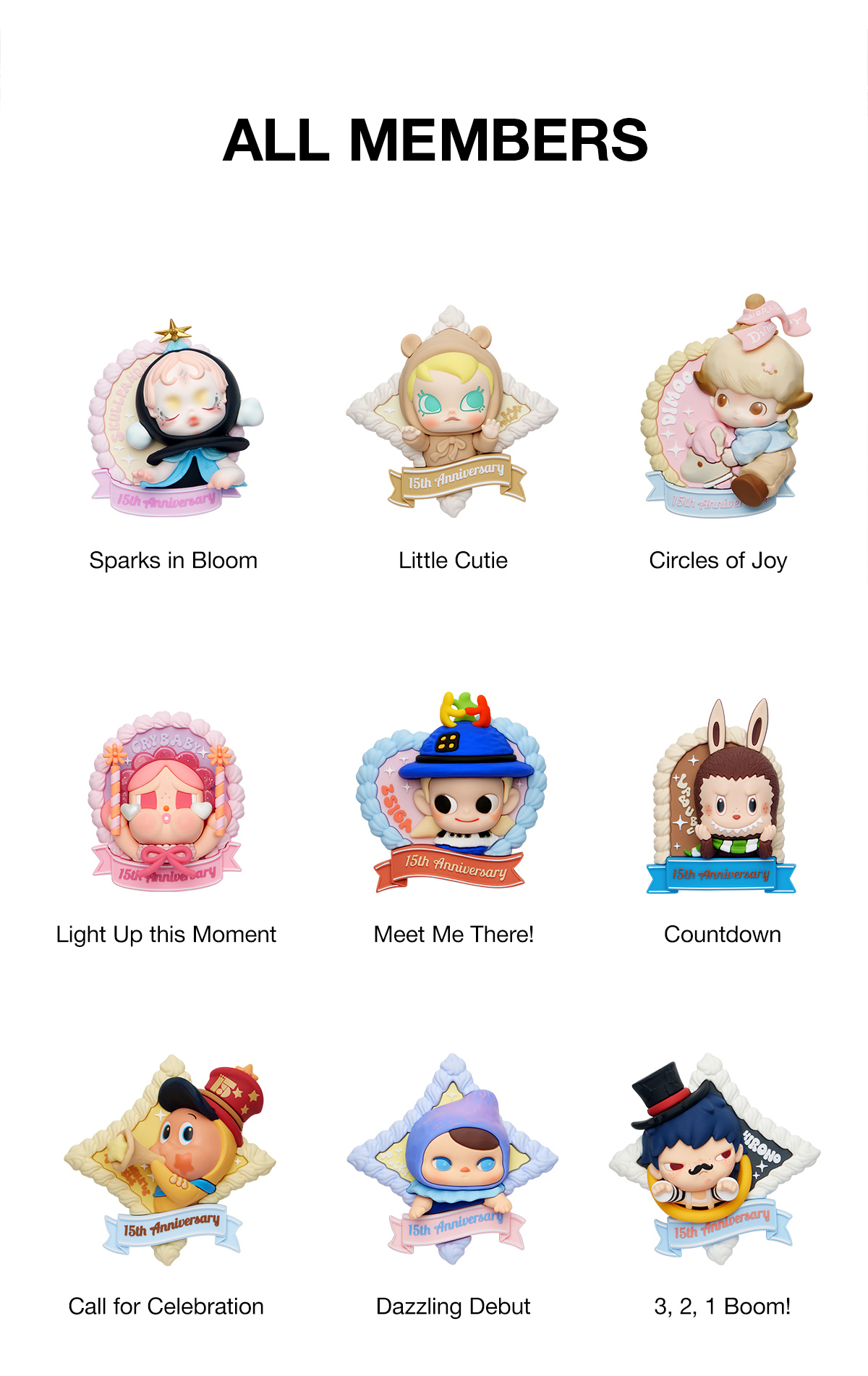 Let's celebrate POP MART 's 15th Anniversry Series-Refrigerator