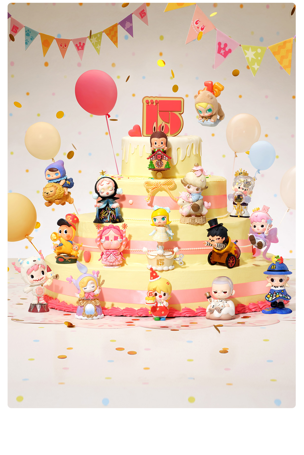 【新品シュリンク付き】 POP MART 15th アソートボックス Celebrating POP MART 15th Anniversary シリーズ - POP MART (Japan)