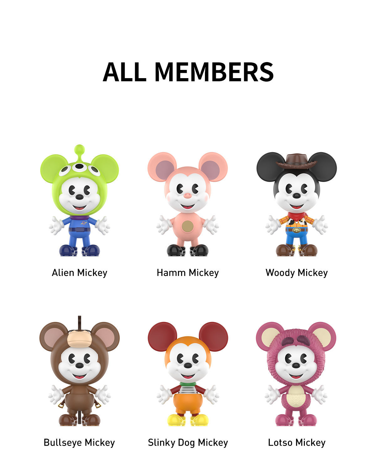 Disney Mickey Remixed: Mickey Meets Pixar Series Figures - POP