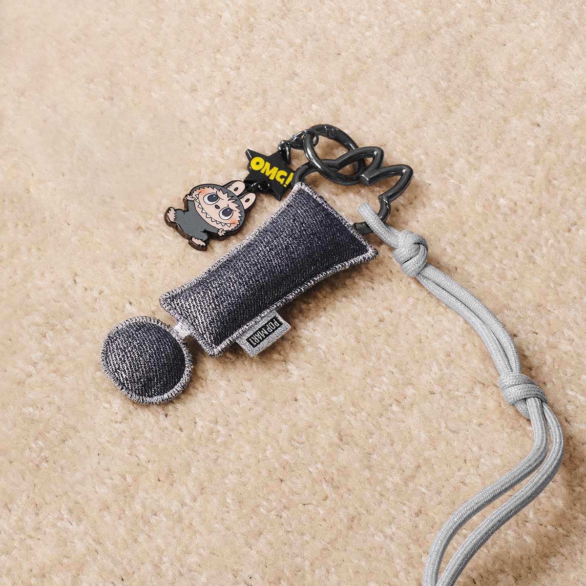 THE MONSTERS PIN FOR LOVE シリーズ アルファベットペンダント (N-Z