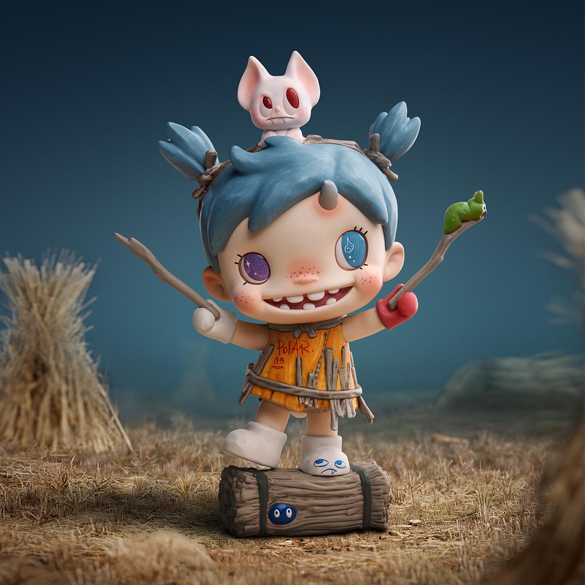 POPMART POLAR フィギュア POLAR-Hide and Seek in the Havstack: 