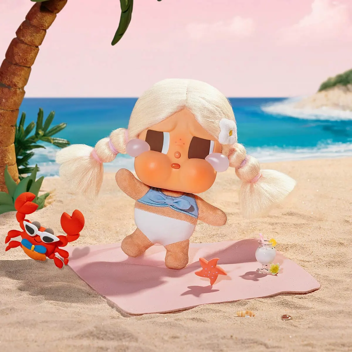 CRYBABY Vacation Mode On シリーズ ぬいぐるみペンダント - POP MART 