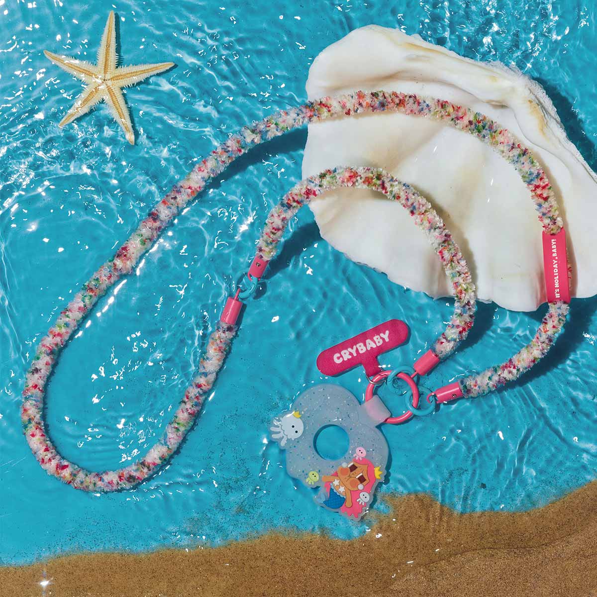 CRYBABY Vacation Mode On Series-Long Lanyard Blind Box - POP MART