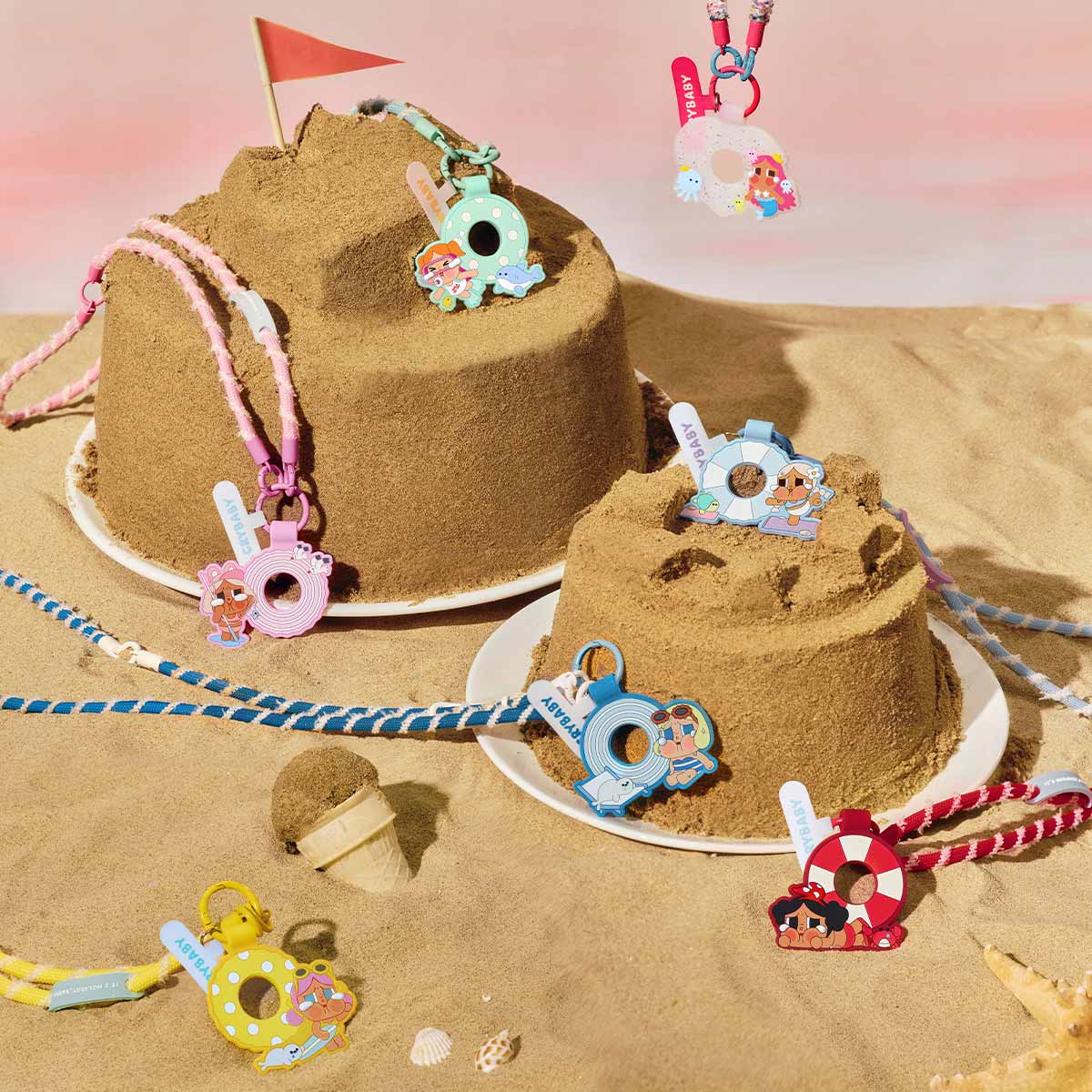 CRYBABY Vacation Mode On Series-Long Lanyard Blind Box - POP MART
