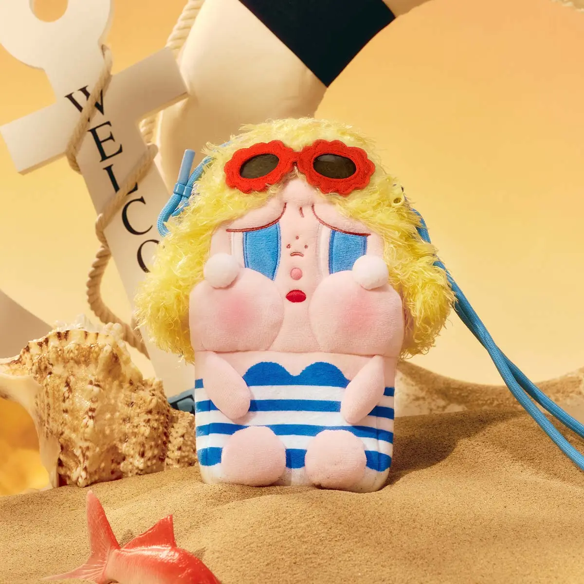 CRYBABY Vacation Mode On シリーズ ミニクロスボディバッグ - POP 