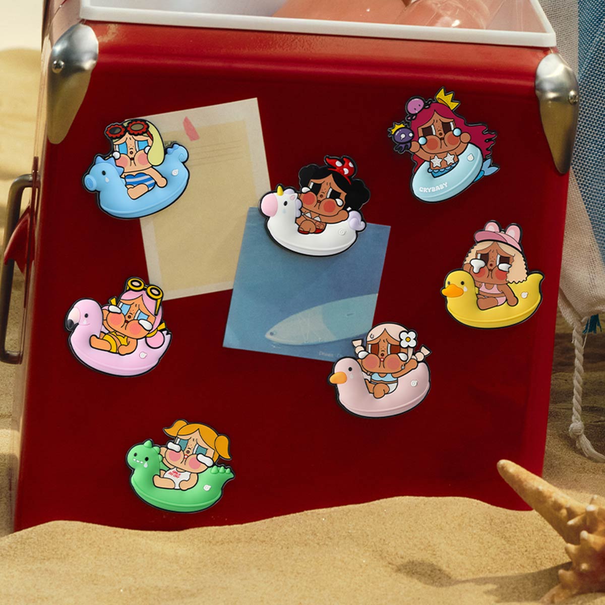 CRYBABY Vacation Mode On シリーズ マグネット - POP MART (Japan)