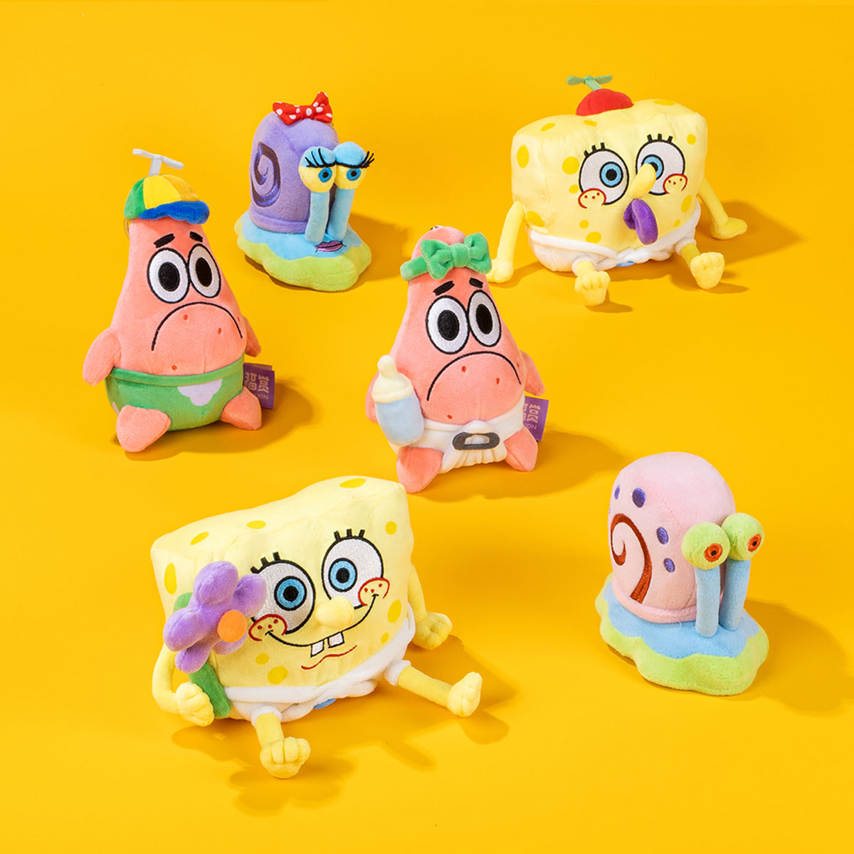 SpongeBob SquarePants Friends Play Together Baby ぬいぐるみキー