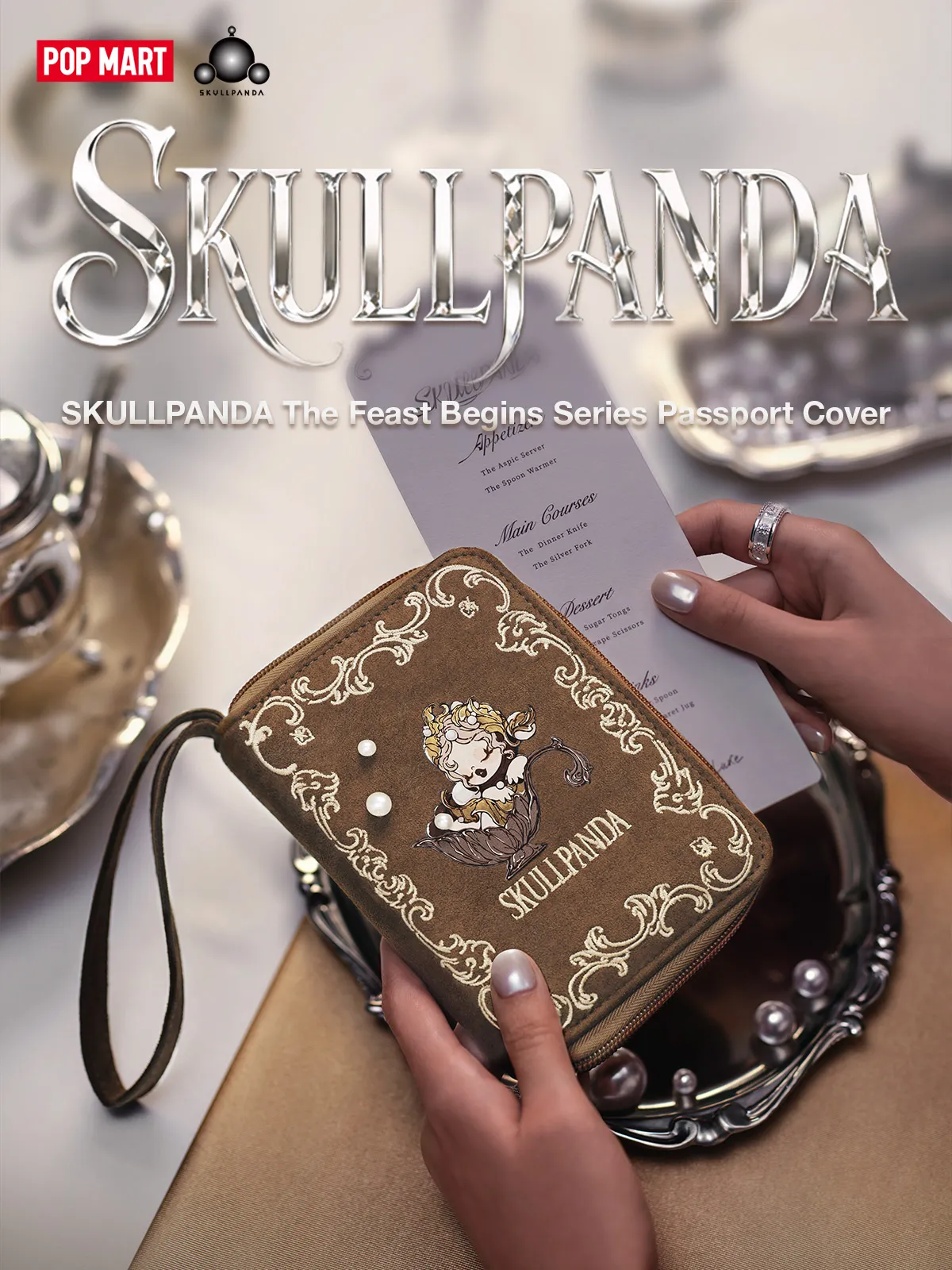 Skullpanda The Feast Begins Series Passport Cover Pop Mart Spain