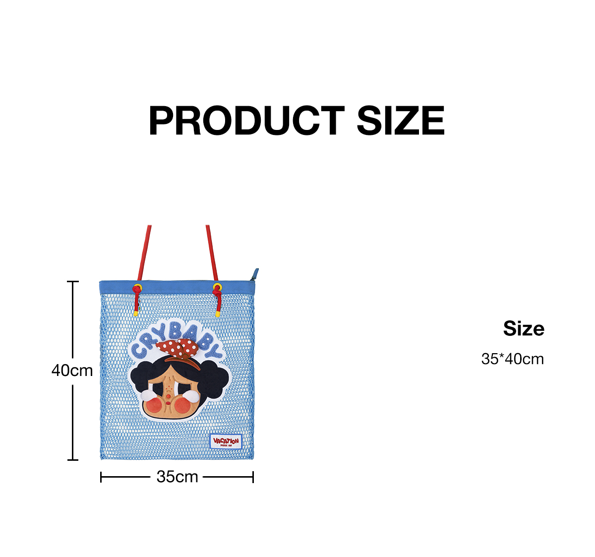 CRYBABY Vacation Mode On Series-Shoulder Bag - POP MART (Japan)